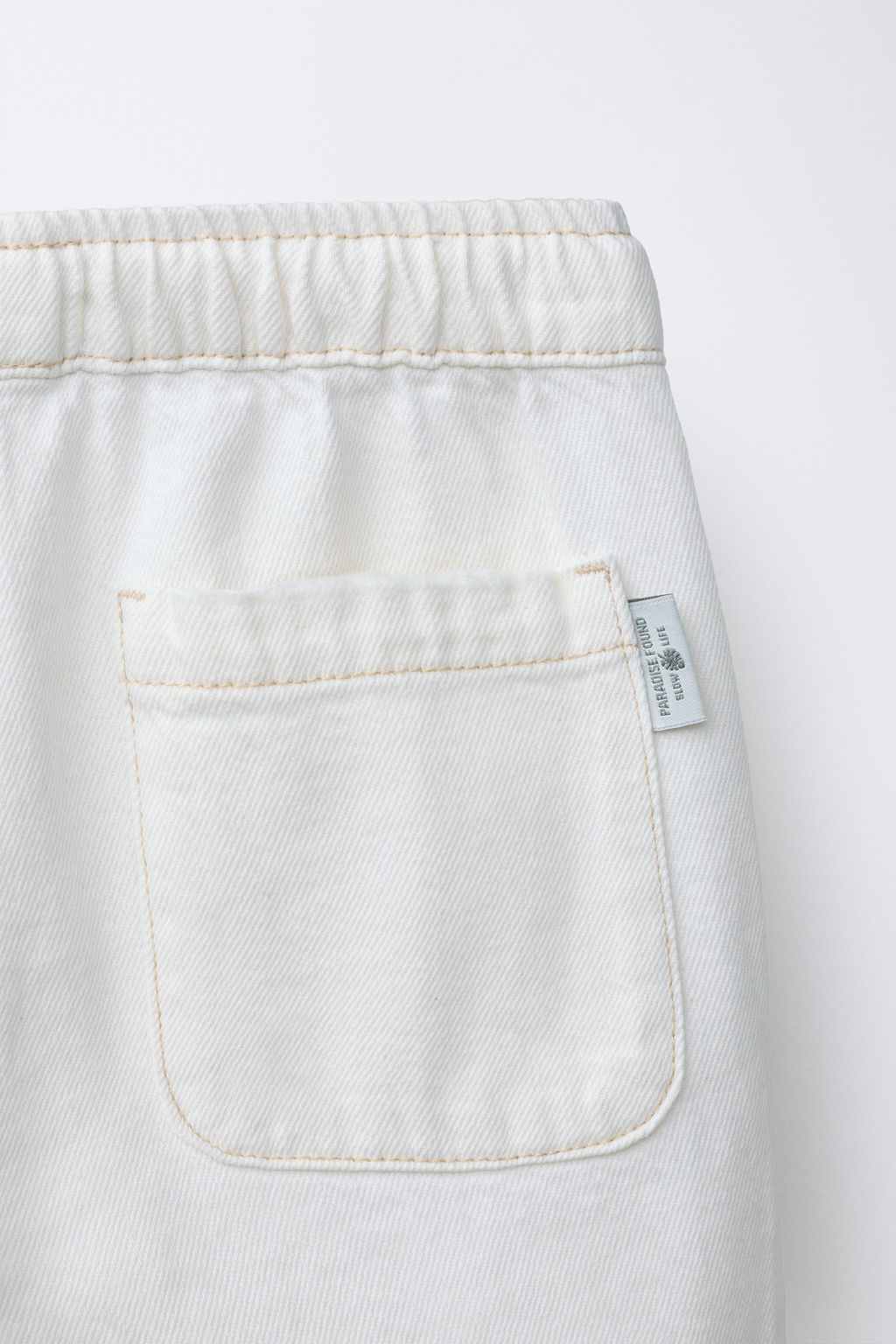 BERMUDA DENIM LOOSE / Crudo - Zara фото 4