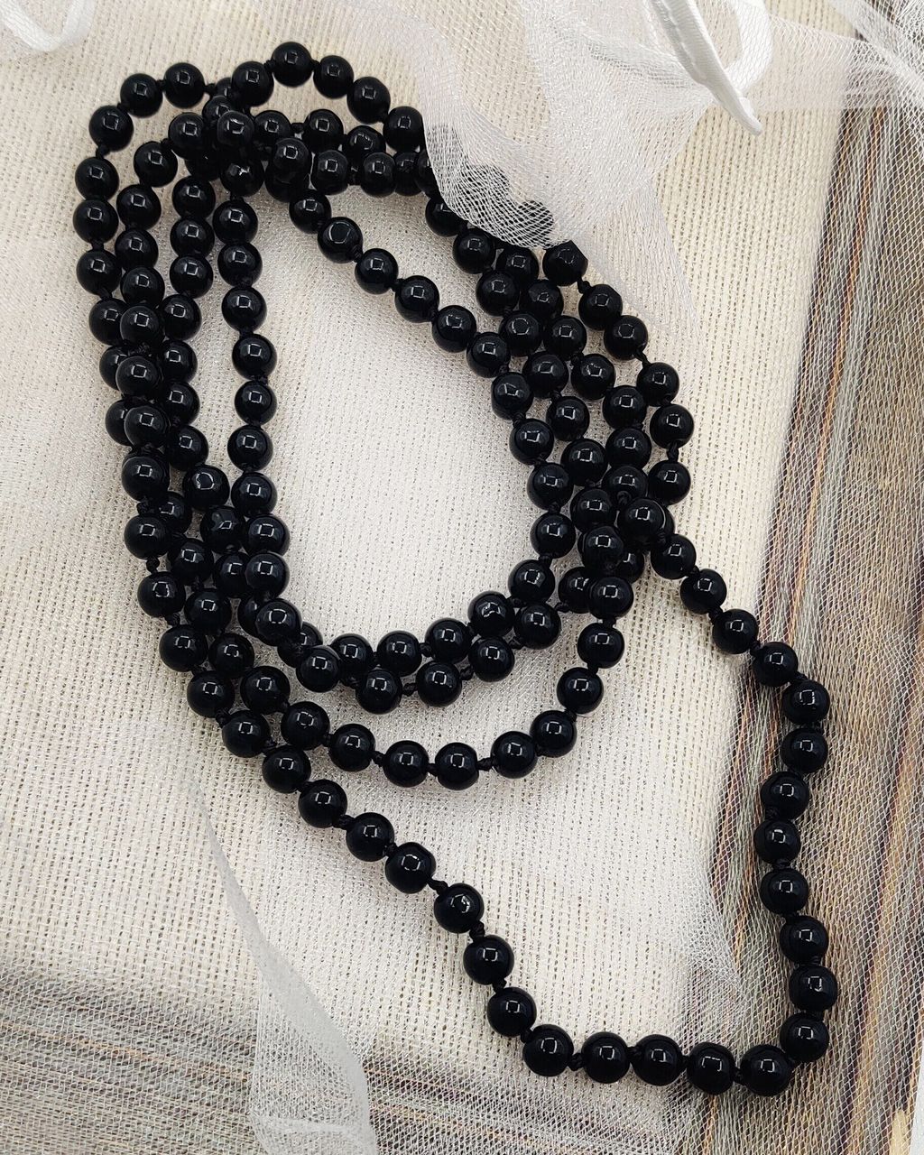 Бусы длинные