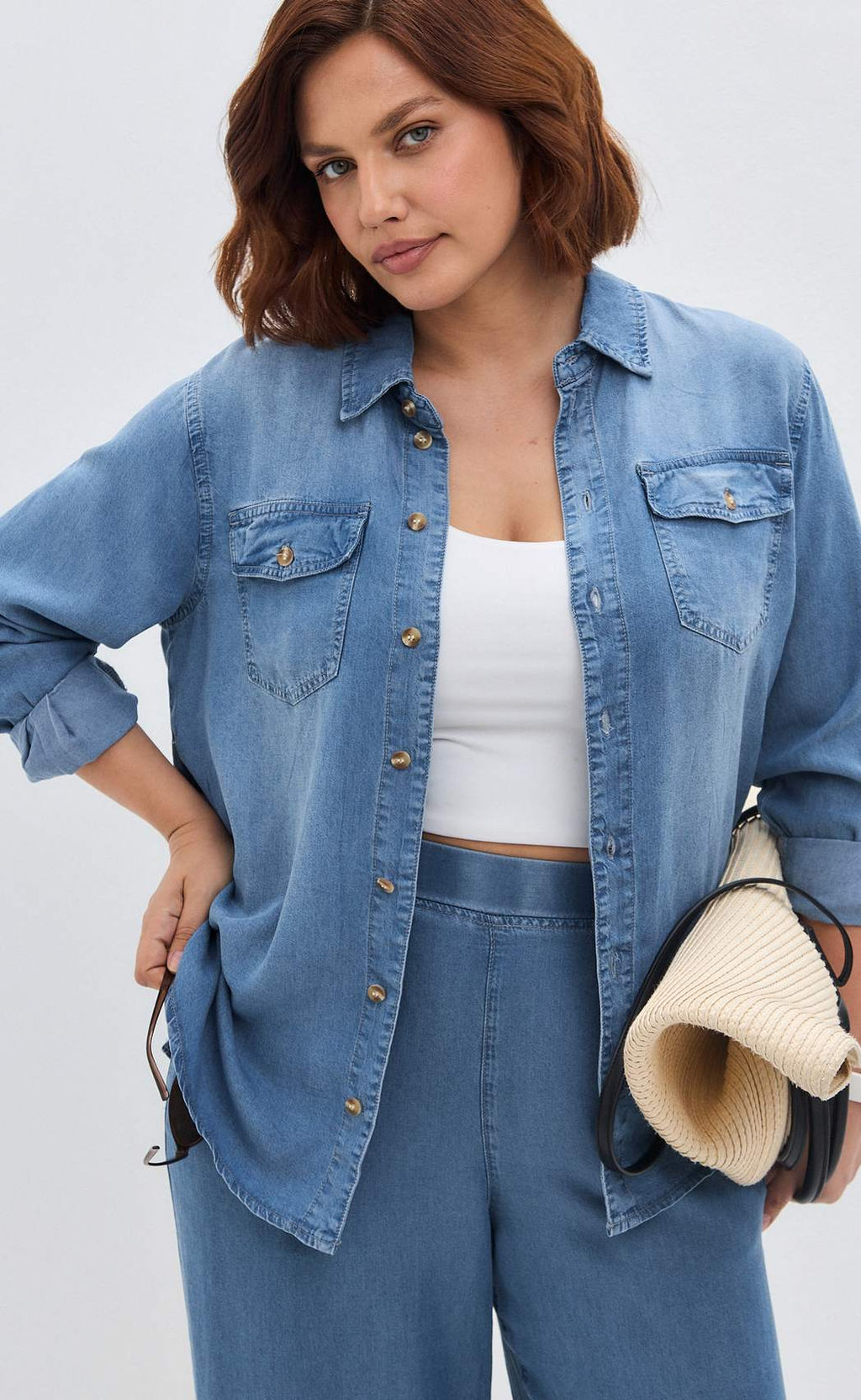 Рубашка Primm P512-1117 синий хлопок фото 2