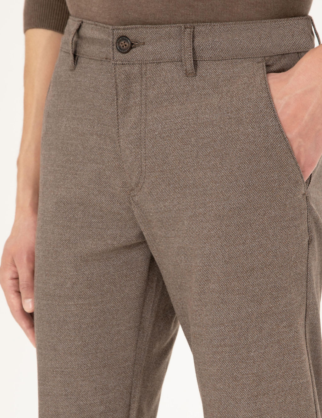 Vizon Regular Fit Kanvas Pantolon