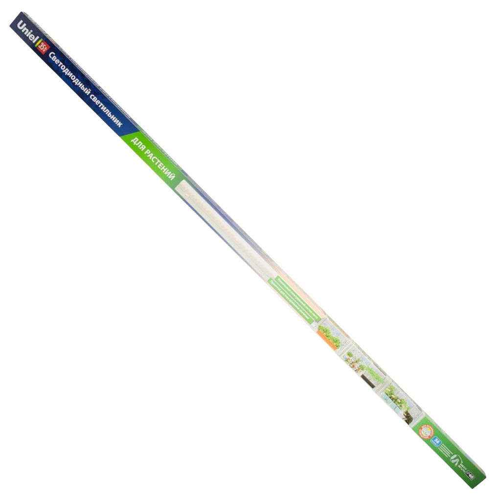 ULI-P13-35W/SPLE IP40 WHITE Светильник для растений светодиодный линейный, 1150мм, выкл. на корпусе. Спектр для фотосинтеза. TM Uniel