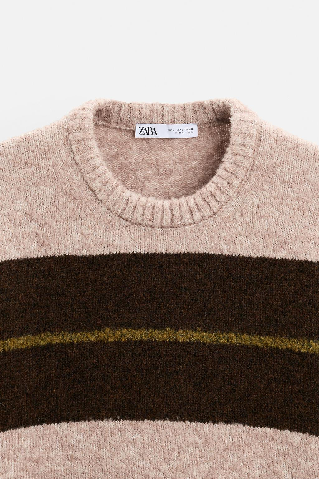 BOUCLE TEXTURED SWEATER - Zara фото 9