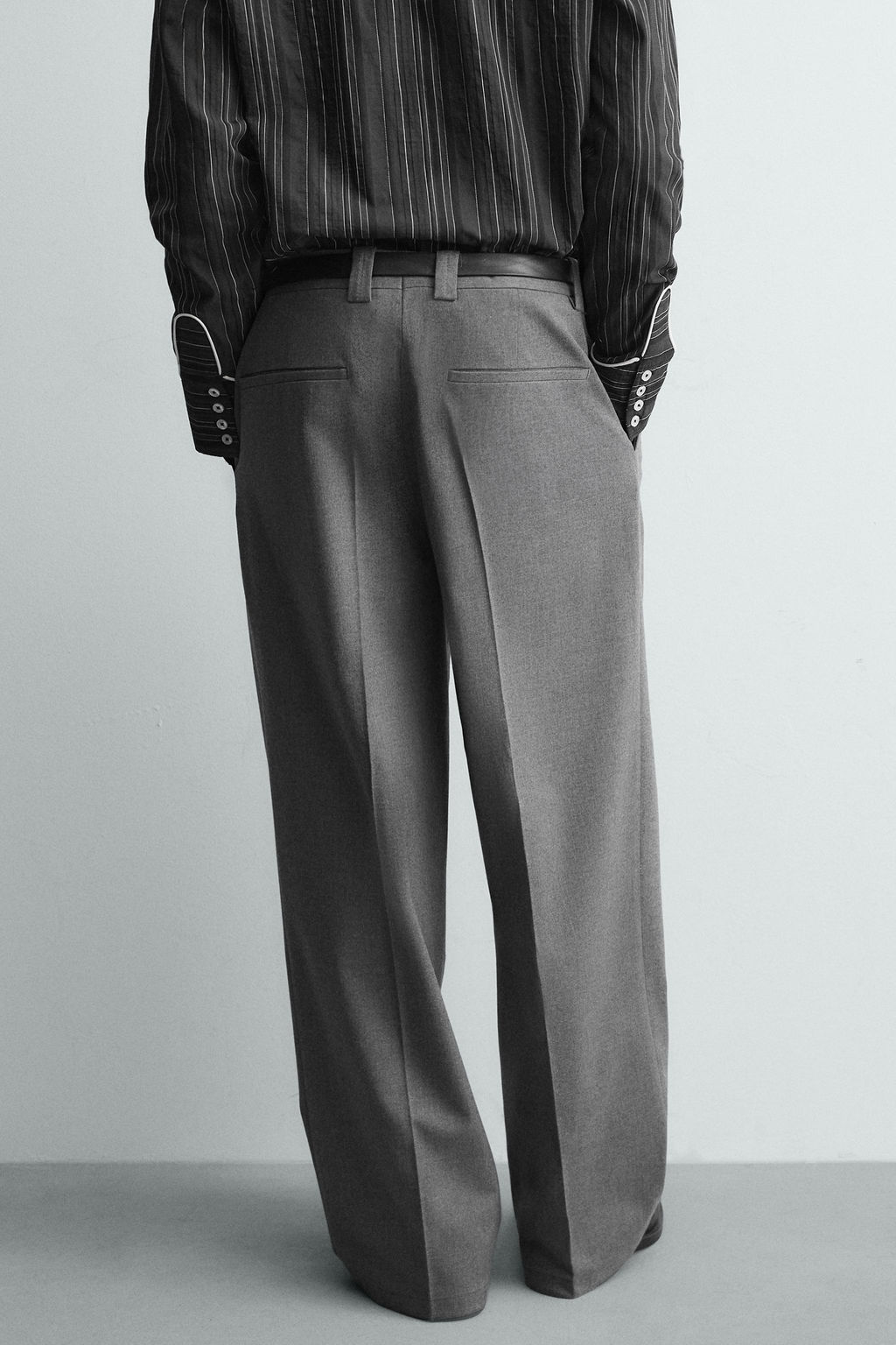 FLOWING WIDE-LEG TROUSERS - Zara фото 20