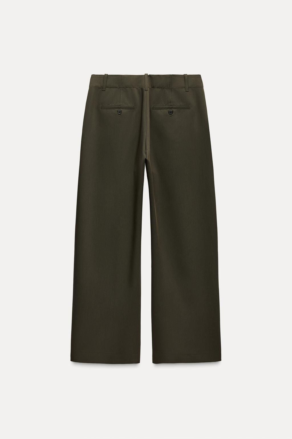 ZW COLLECTION STRAIGHT-FIT TROUSERS - Zara фото 17