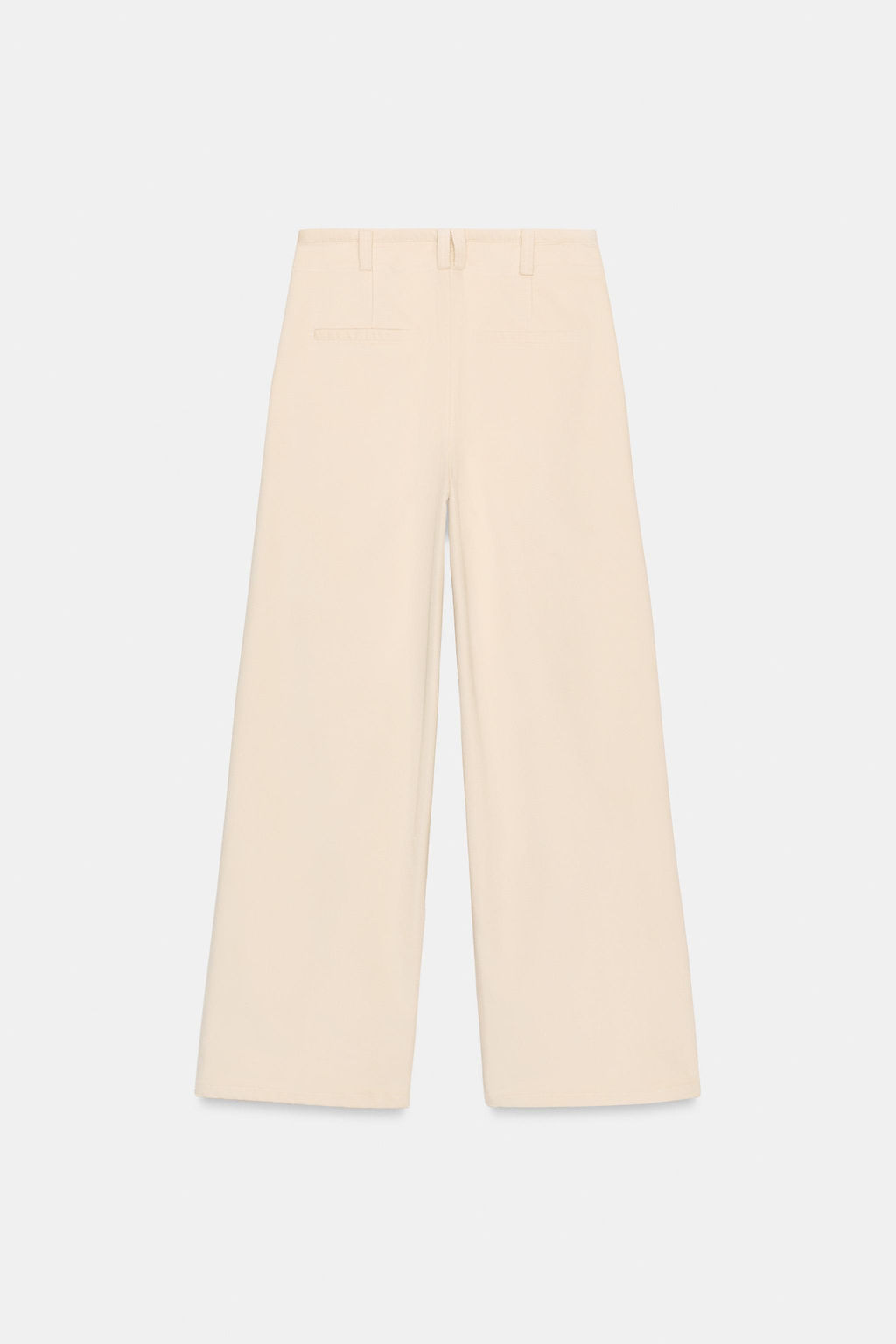 CORDUROY EFFECT STRAIGHT-LEG TROUSERS - Zara фото 9