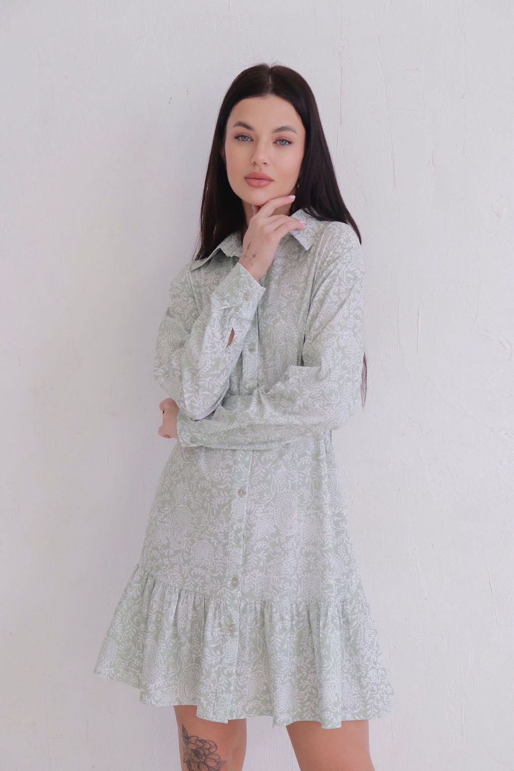 Платье с принтом пейсли - Martichelli фото 4