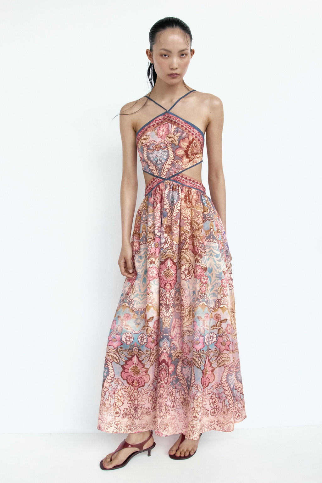 Vestido cut-out con escote halter - H&m фото 4