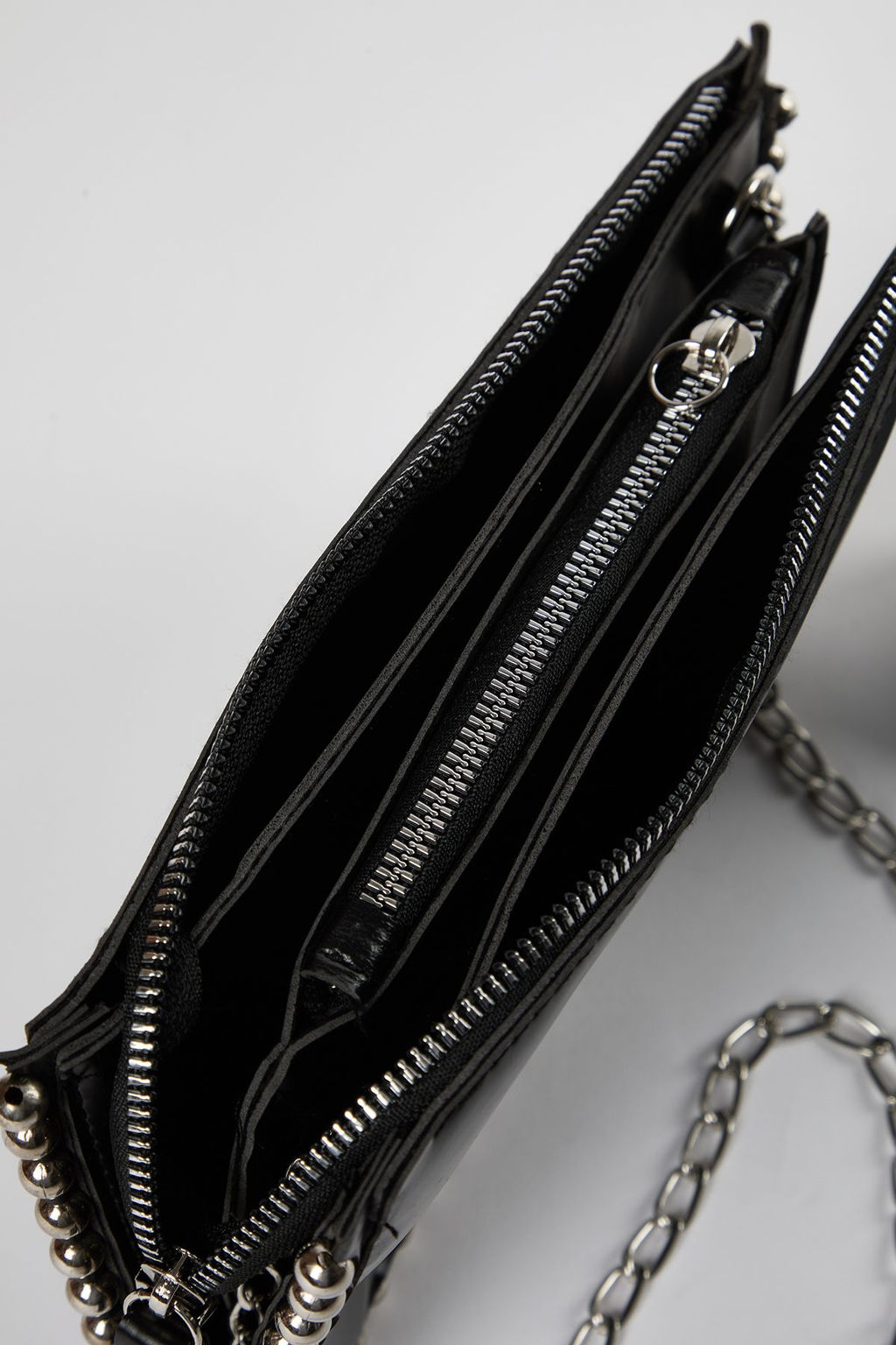 Siyah Z?mbal? Capraz Ask?l? Kad?n Cuzdan Canta 
TWOAW25OC00005 - Trendyolmilla фото 4