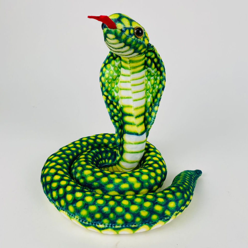 Мягкая игрушка змея - Кобра 20 см - Storyland фото 6
