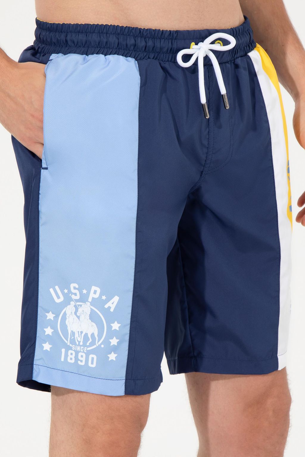 U. S. Polo Assn Мужские темно-синие шорты для плавания - U.s. polo assn фото 3