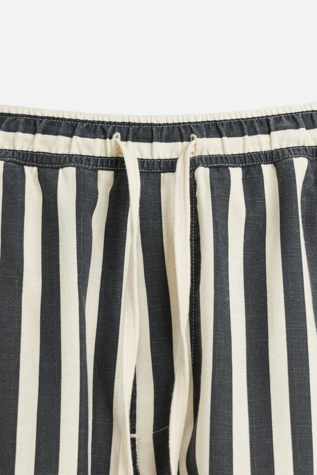 JACQUARD TEXTURED BERMUDA SHORTS - Zara фото 8