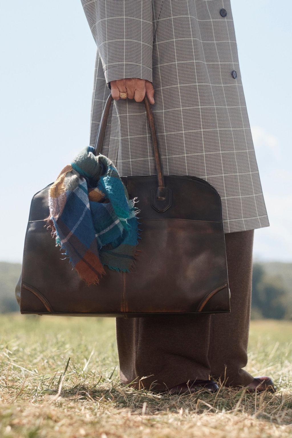 LIMITED EDITION LEATHER SHOULDER BAG - Zara фото 3