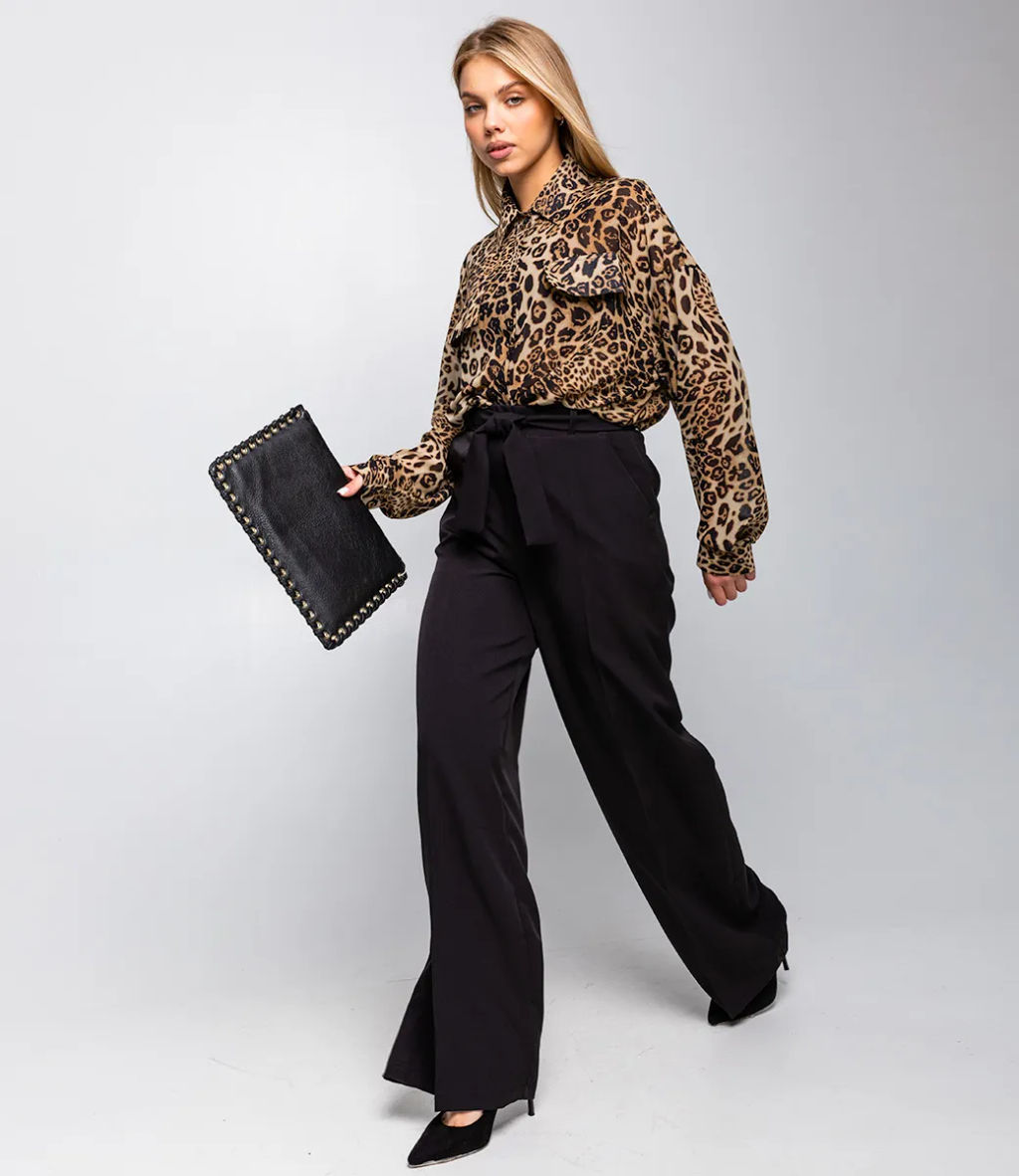 Брюки #БШ2112, чёрный