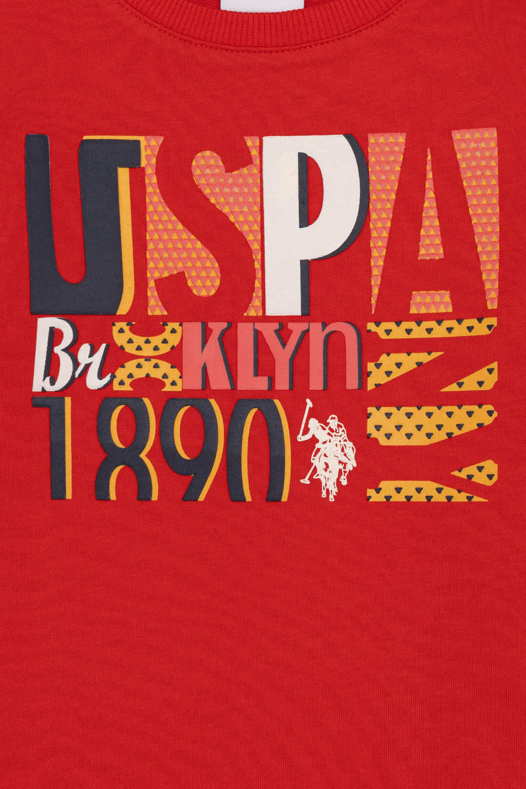 Erkek _ocuk K_rm_z_ Sweatshirt