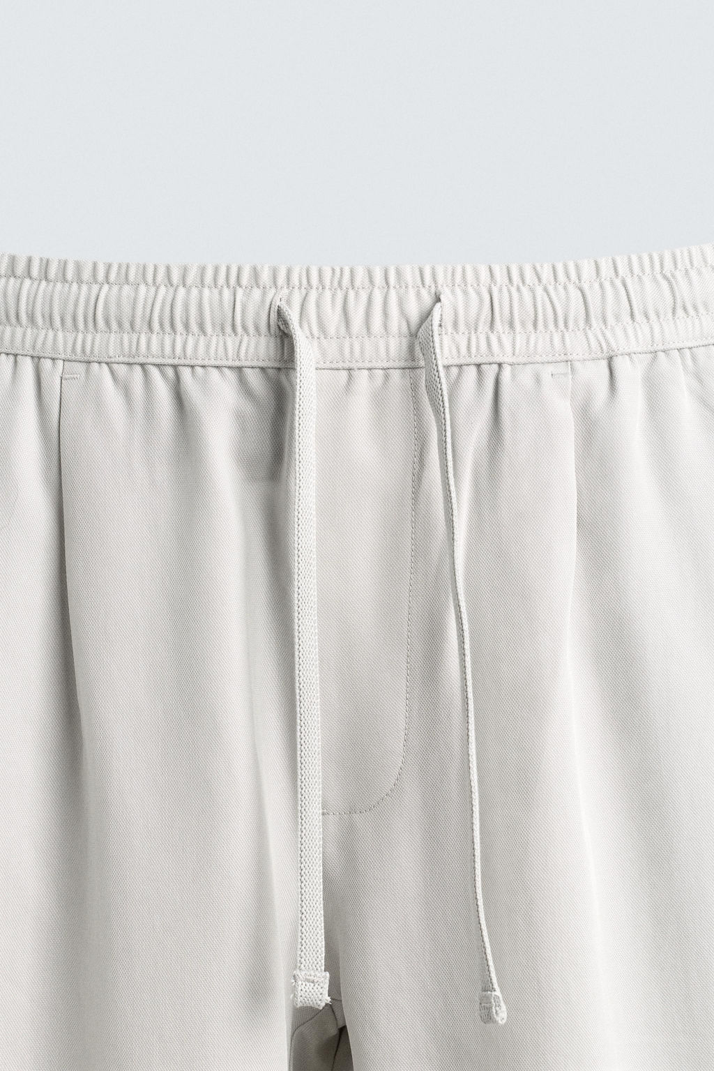 PANTAL?N REGULAR FIT 100% LYOCELL / Gris perla - Zara фото 9