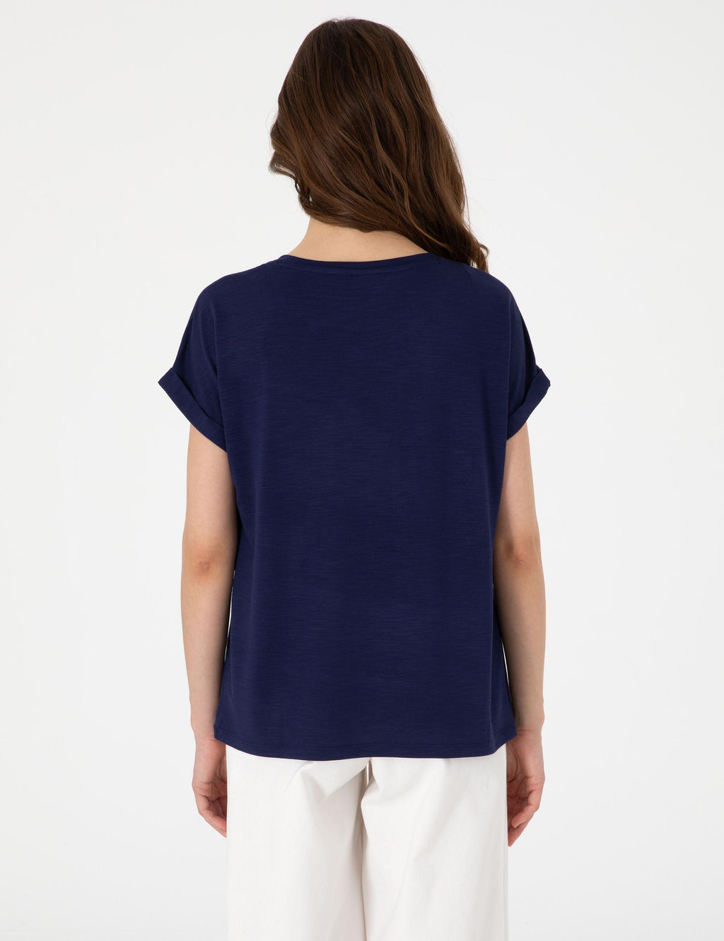 Lacivert Regular Fit Ti__rt