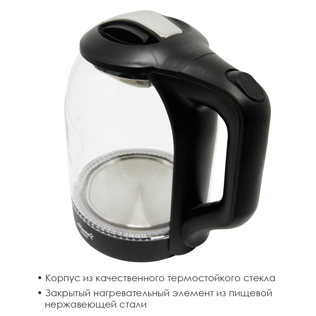 Чайник стеклянный электрический 1,8л АТН-2466 - Полимербыт фото 6