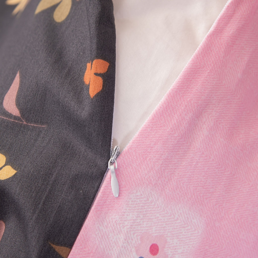 Комплект постельного белья Люкс Сатин 100% хлопок на резинке AR374 2 спальный/70-70 2 шт;50-70 2 шт - Ситрейд фото 6