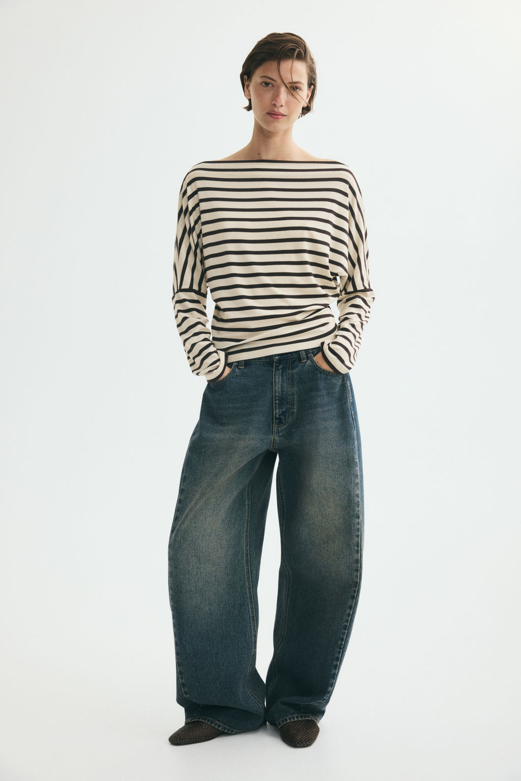 Top con escote barco - H&m фото 5