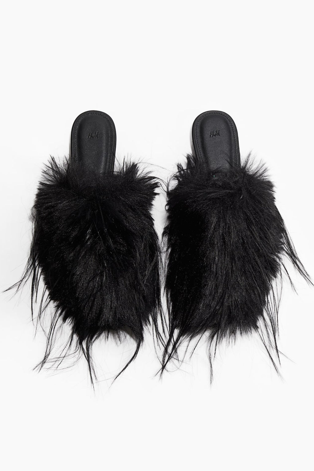 Mules efecto pelo - H&m фото 3