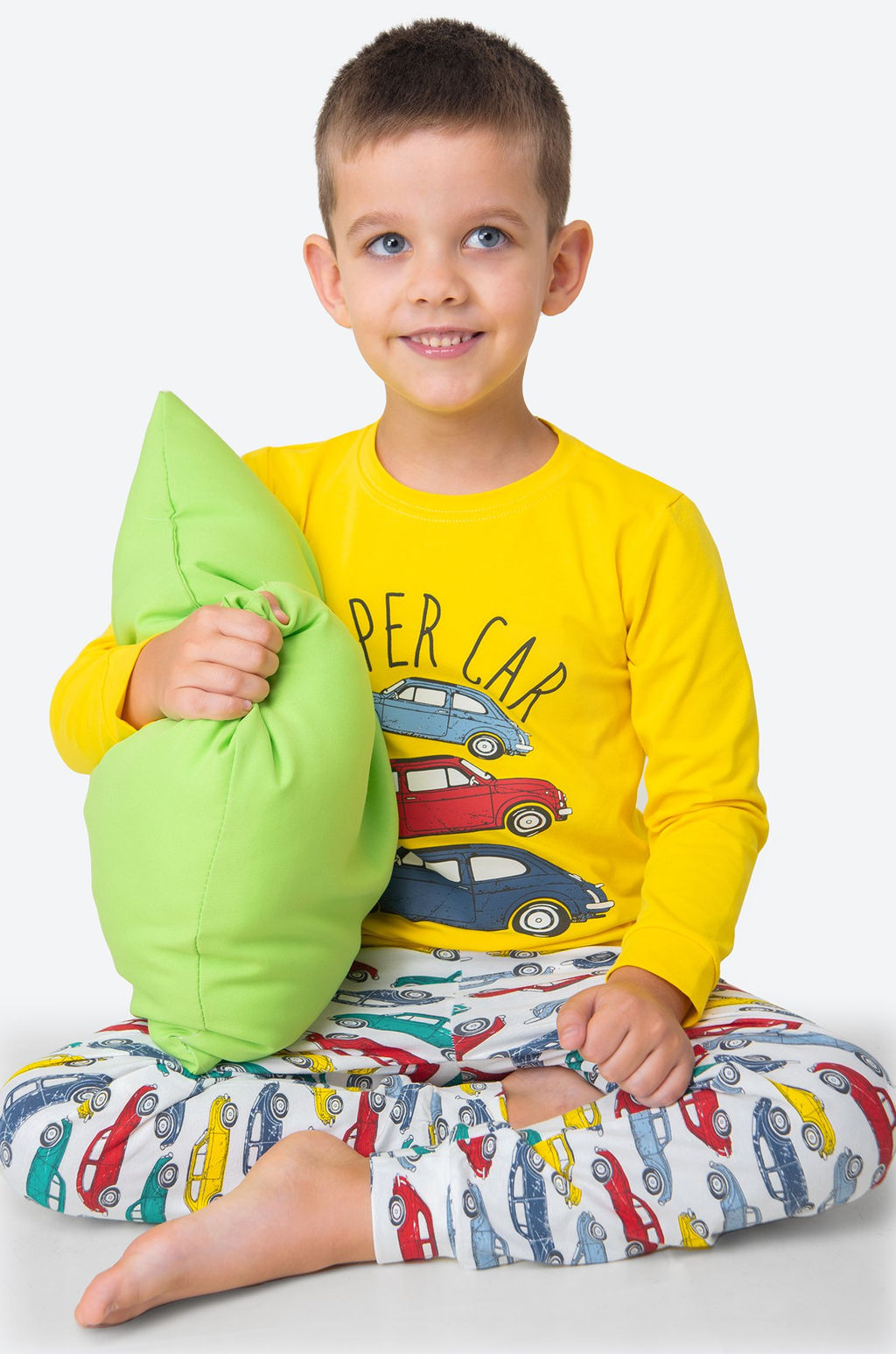 Хлопковая пижама для мальчика Bonito  фото 3