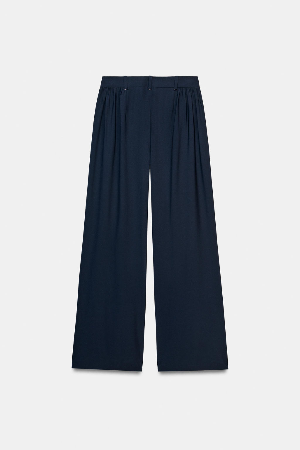 ZW COLLECTION PLEATED WIDE-LEG TROUSERS - Zara фото 13