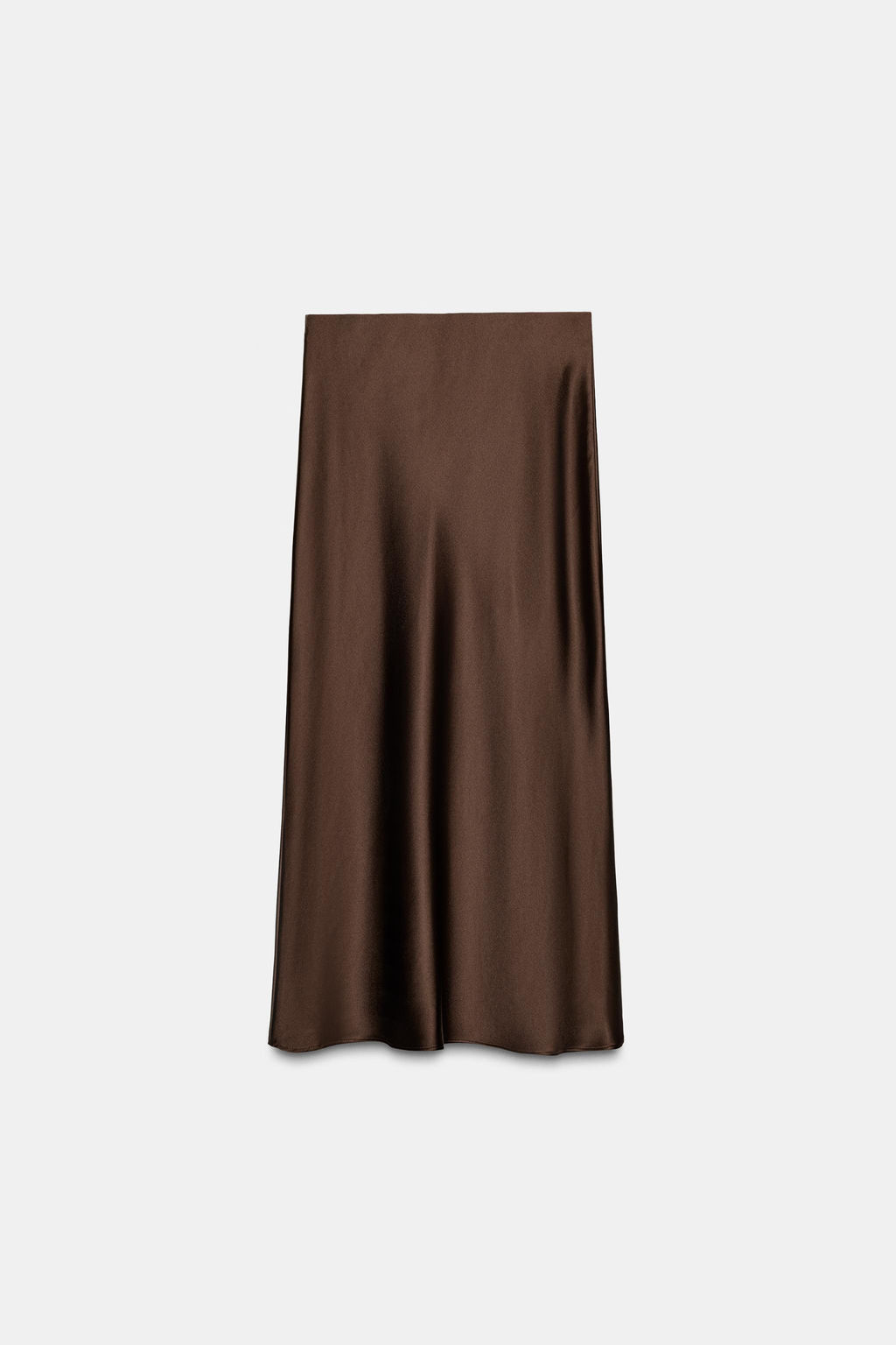 SATIN MIDI SKIRT - Zara фото 17