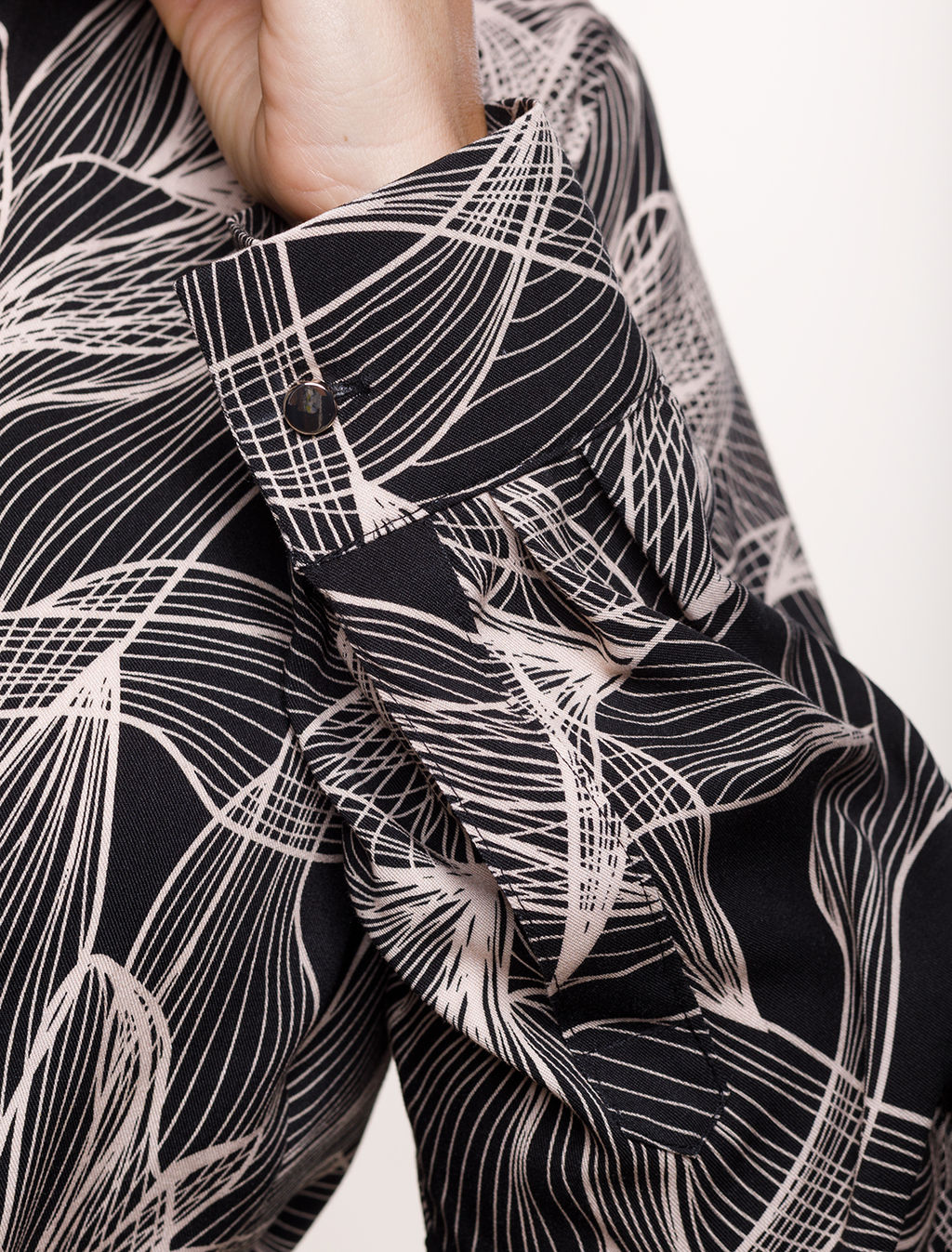 VILATTE / Платье А-силуэта из премиальной вискозы-твил фото 5