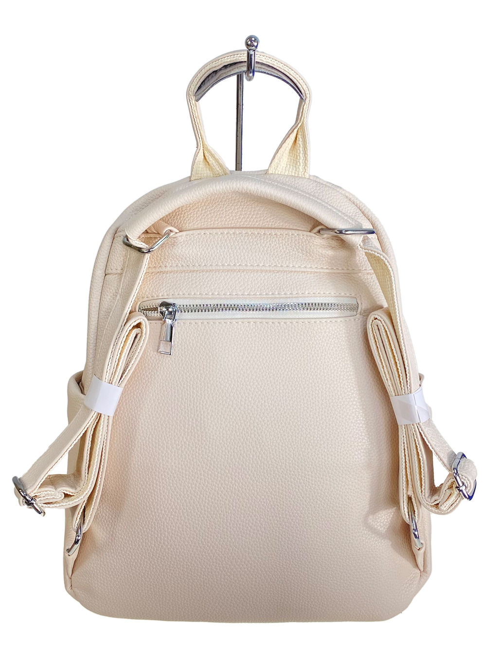 Сумка-рюкзак из искусственной кожи, цвет молочный - Greta фото 2