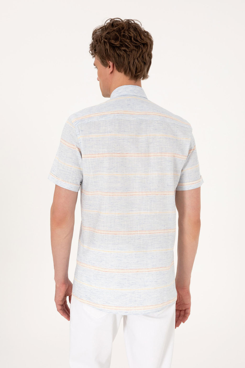 Erkek A__k Mavi K_sa Kollu G_mlek Sepette S_rpriz _ndirim - U.s. polo assn фото 5