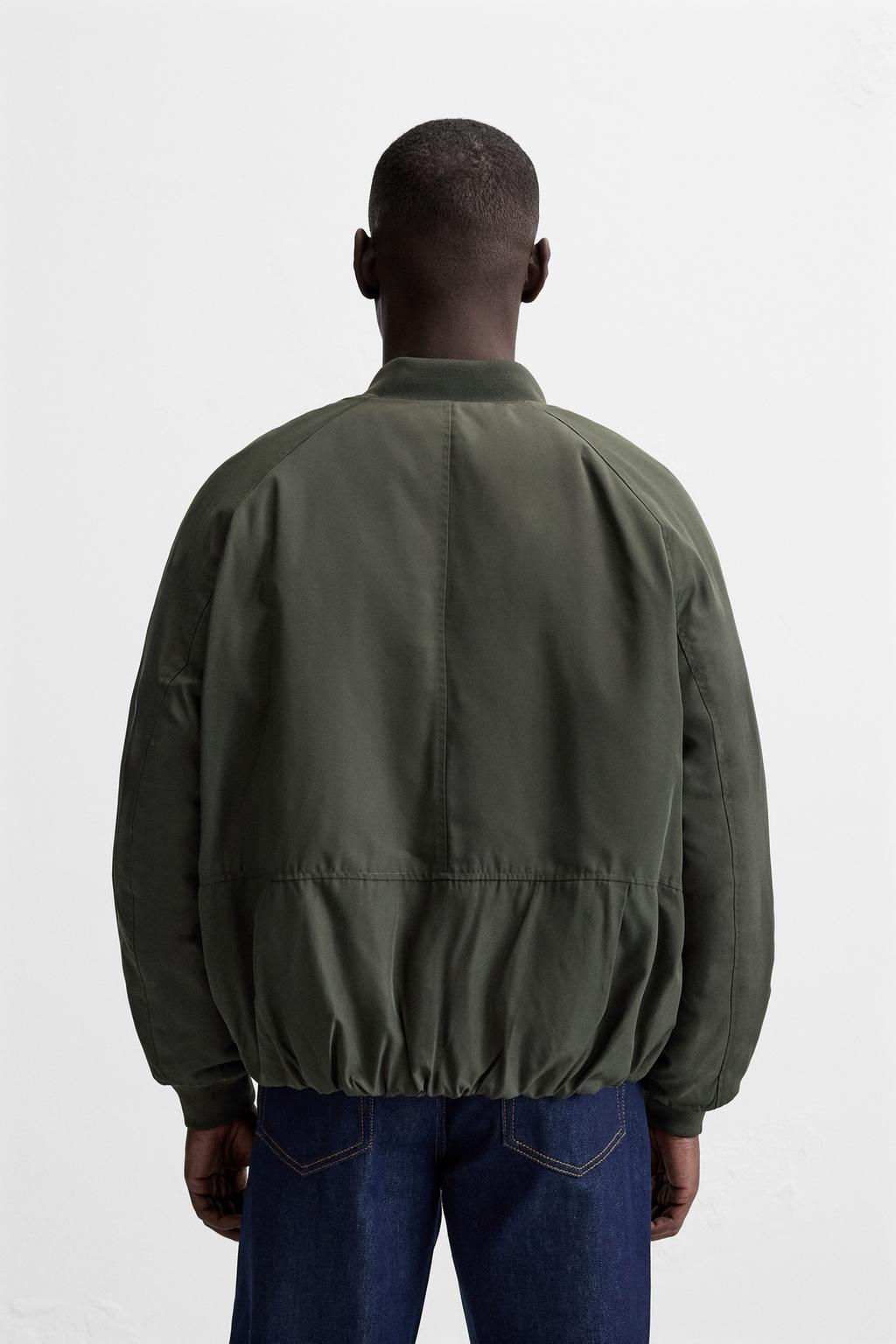 QUILTED BOMBER JACKET - Zara фото 3