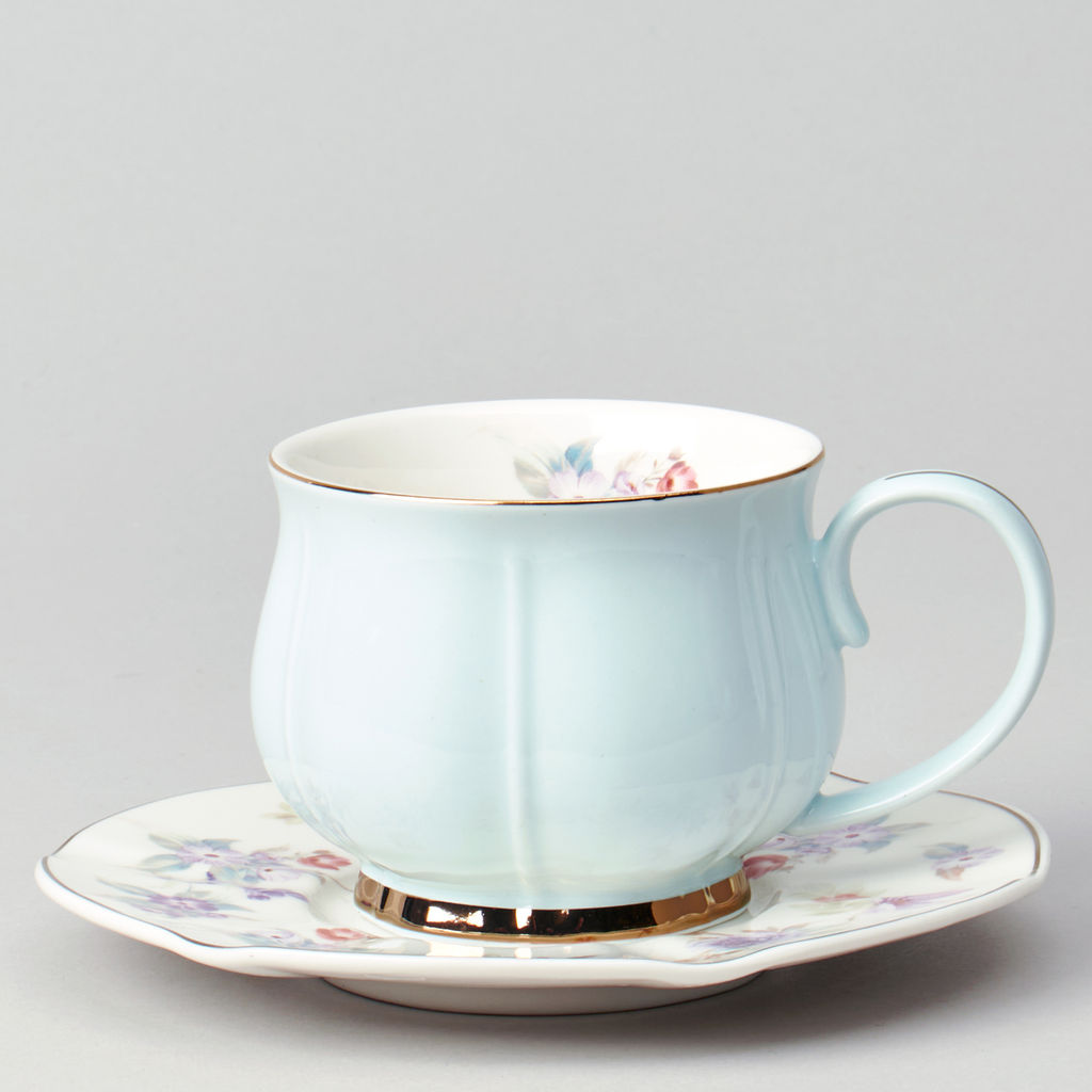 ЧАЙНЫЙ НАБОР LEFARD ВРЕМЕНА ГОДА НА 6 ПЕР. 12 ПР. 250 МЛ ГОЛУБОЙ  фото 3