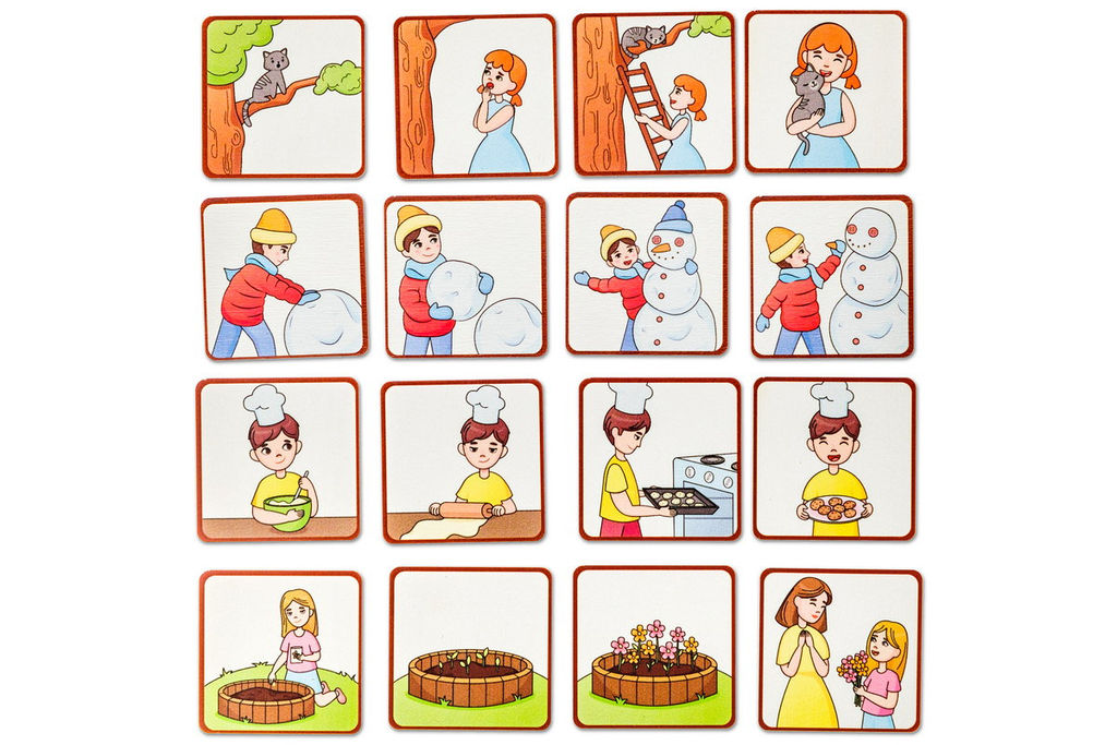 Дидактическая игра Сюжетные картинки - Smiledecor фото 2