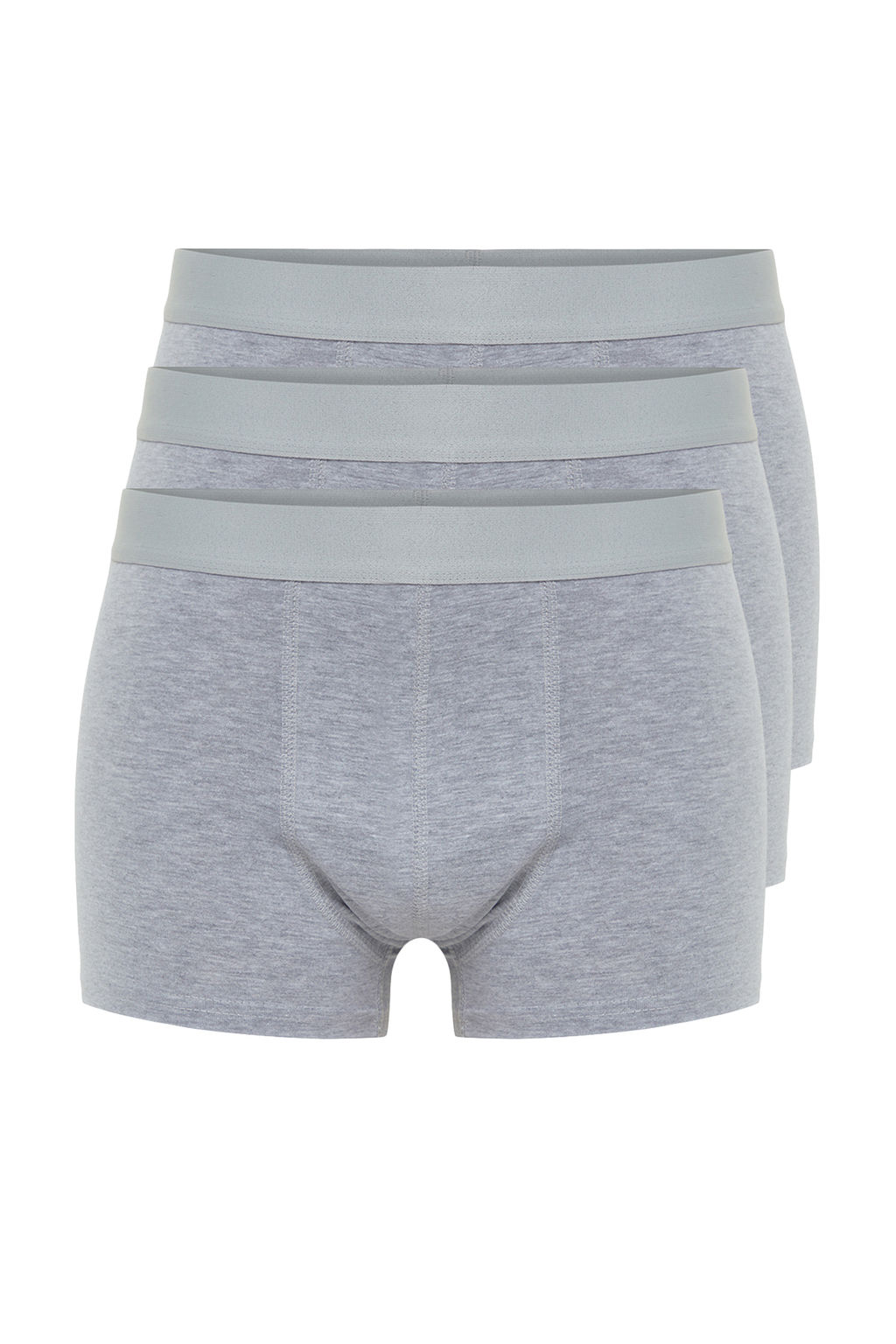 TRENDYOL MAN Lacivert 3lu Paket Duz Boxer TMNAW20BX0063 - Trendyolmilla фото 26