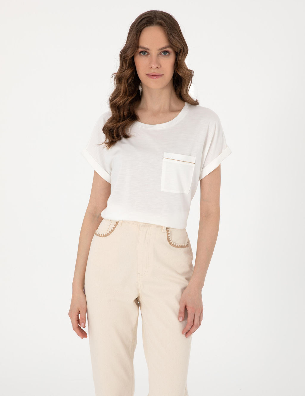 Ekru Regular Fit Ti__rt
