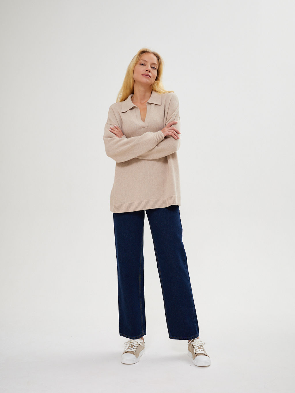 Джемпер 311.070367/слоновая кость - Seven senses фото 49