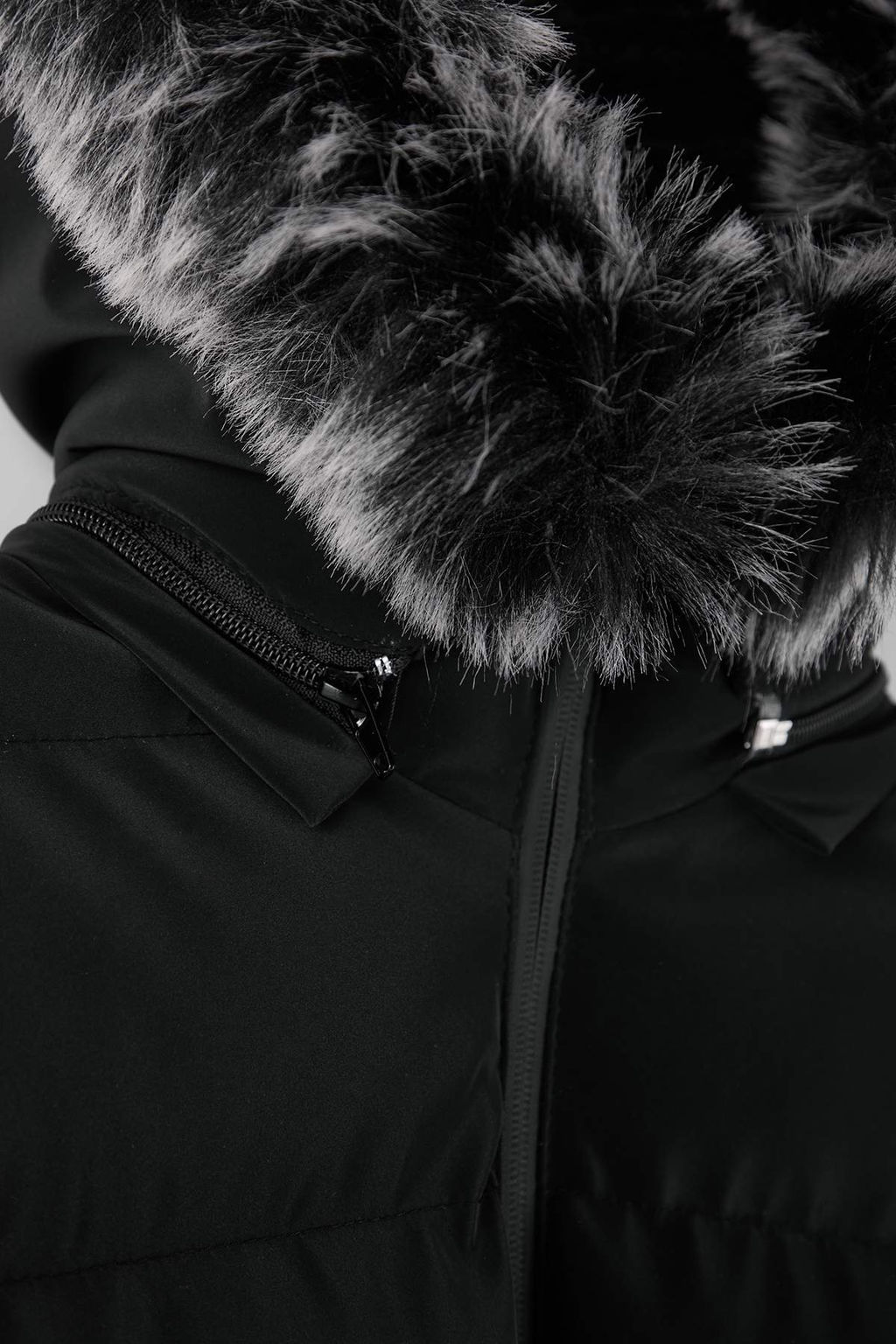 Siyah Regular Erkek Mont TMNAW26MO00028 - Trendyolmilla фото 3