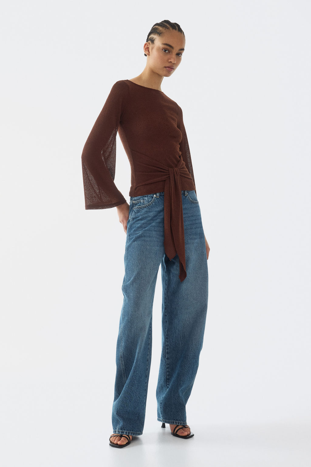 Top de punto con lazada - H&m фото 3