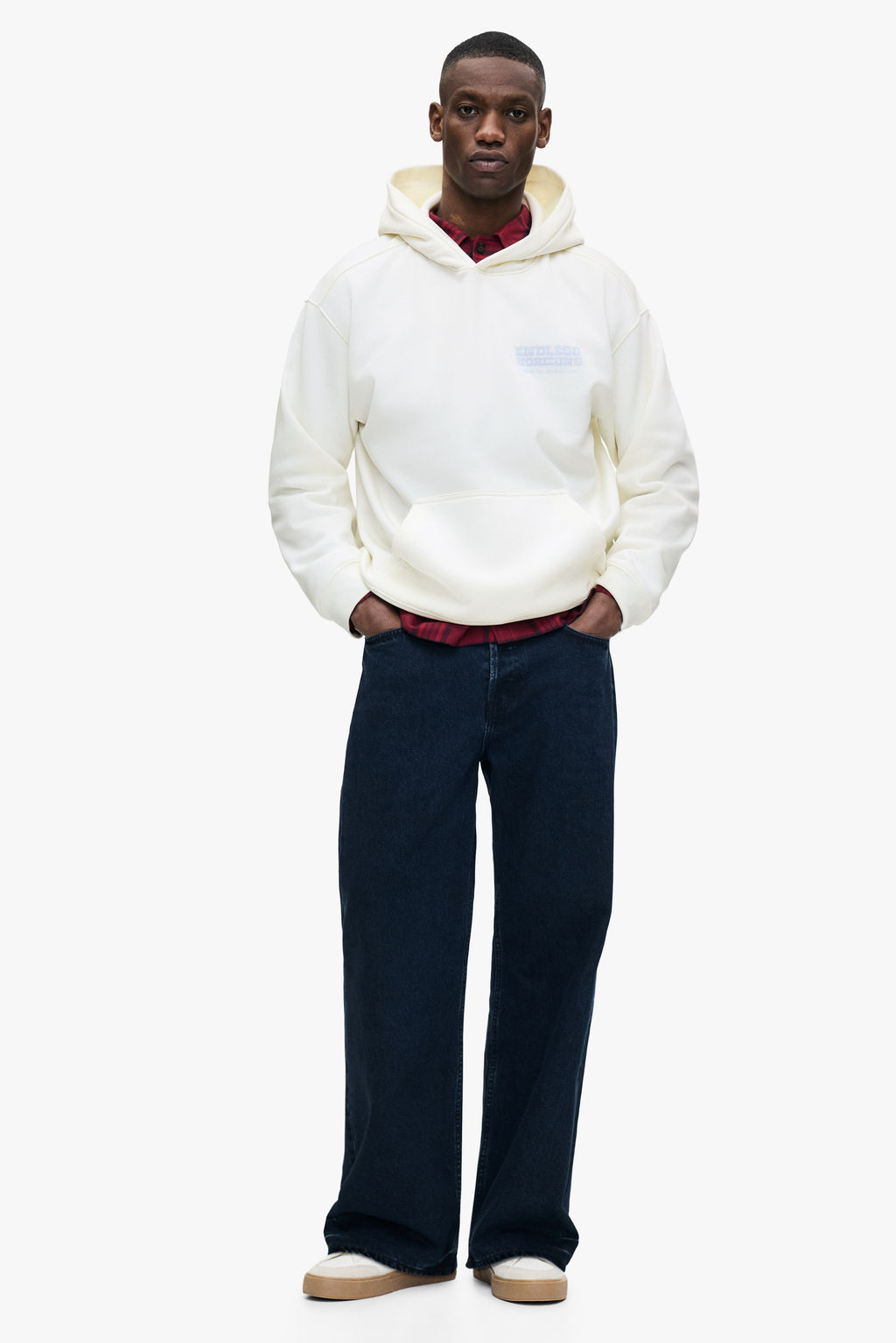 Sudadera con motivo y capucha Relaxed Fit - H&m фото 6