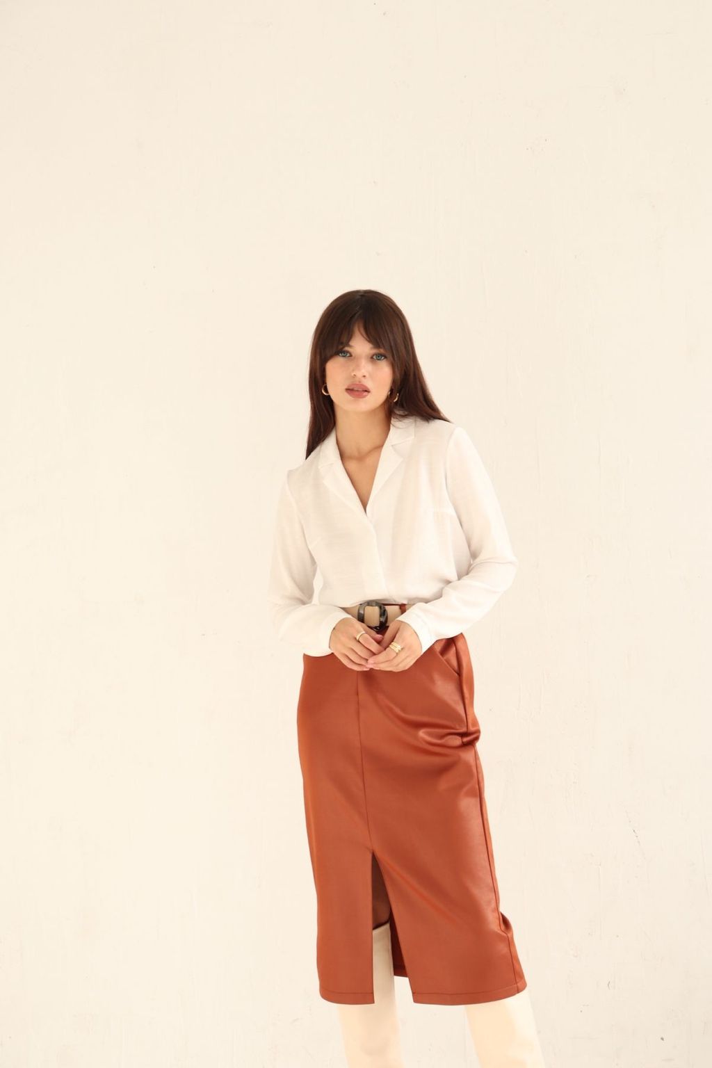 Блуза с английским воротником - Martichelli фото 16