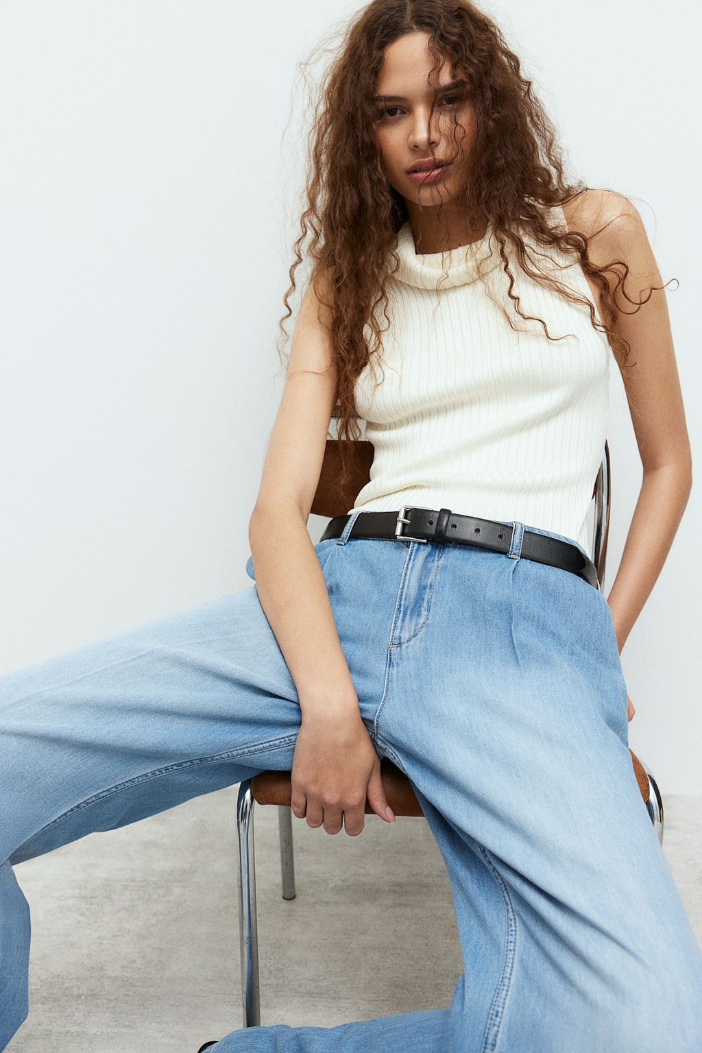 Straight Regular Jeans - H&m фото 2