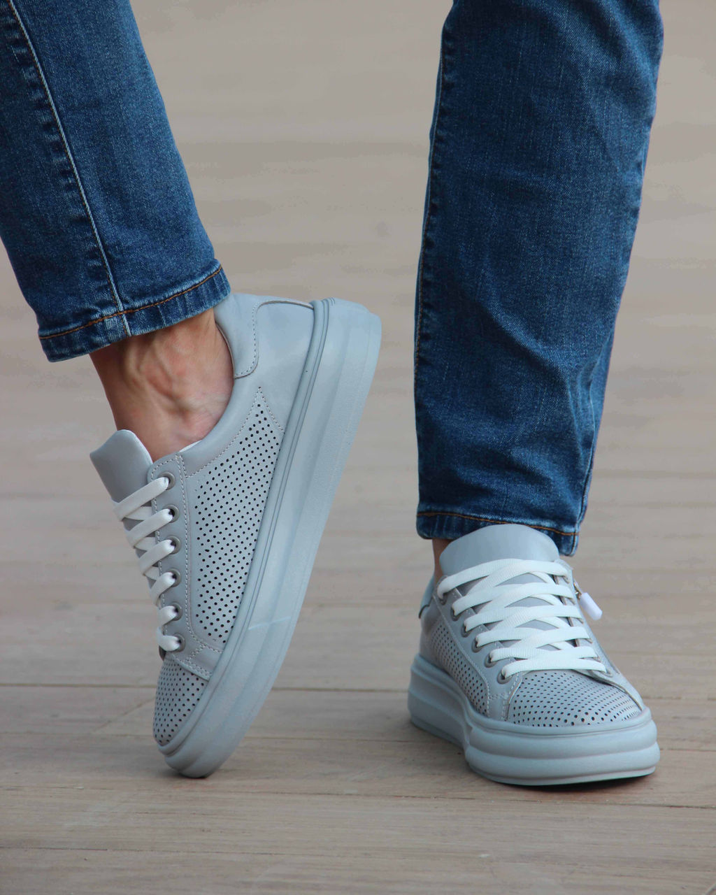 Кеды EDART 166.P.Lusi22 gr. Серый - Ed'art фото 7