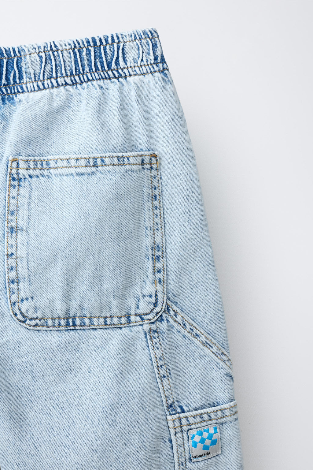 JEANS RELAXED BALLOON / Azul claro - Zara фото 4