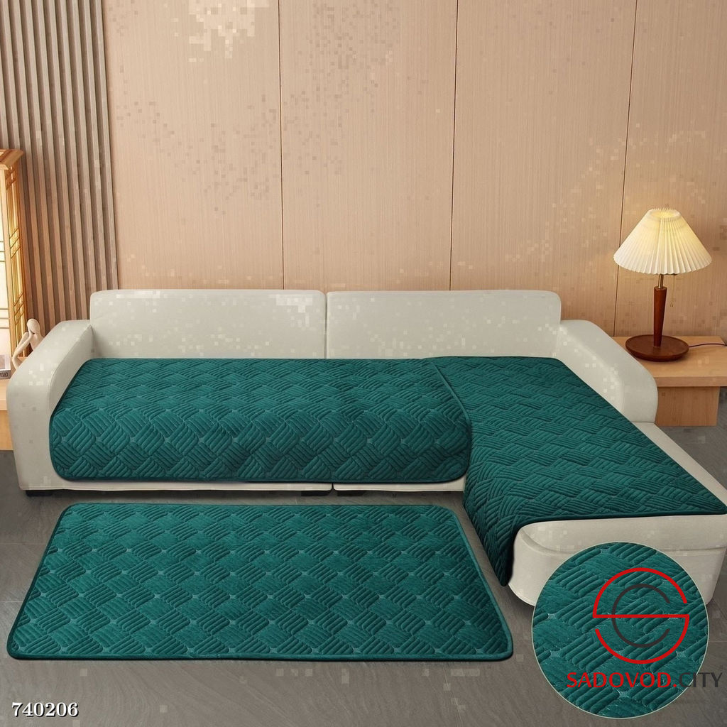 Накидки на диван набор