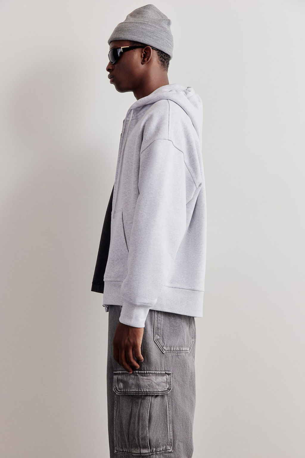 Chaqueta sudadera con capucha Oversized Fit - H&m фото 5