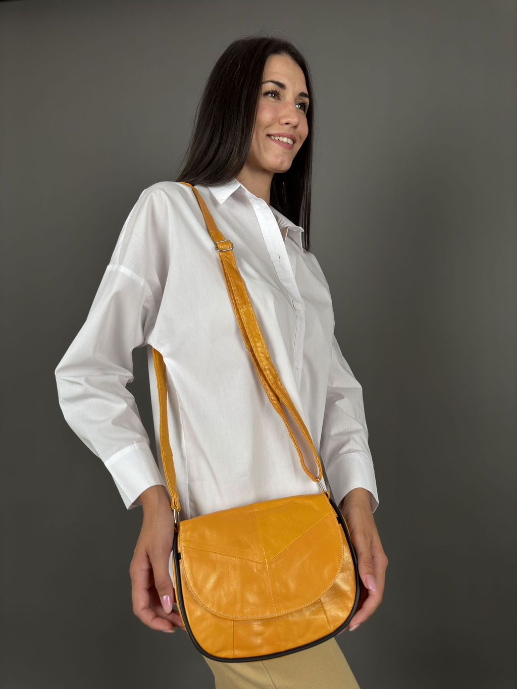 Сумка женская из телячьей кожи