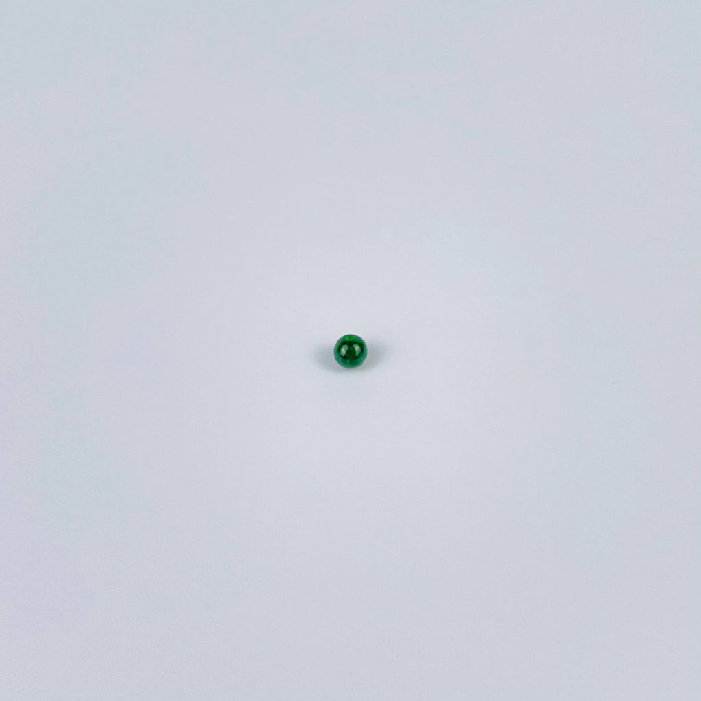Бусины для украшений из Хромдиопсида (5 шт)