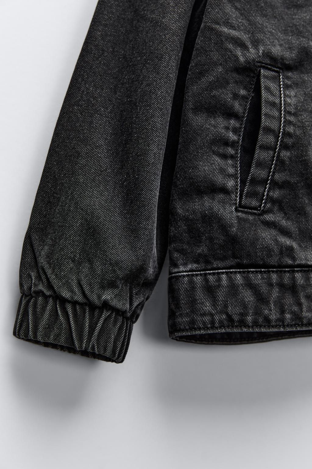 EMBROIDERED DENIM JACKET - Zara фото 5