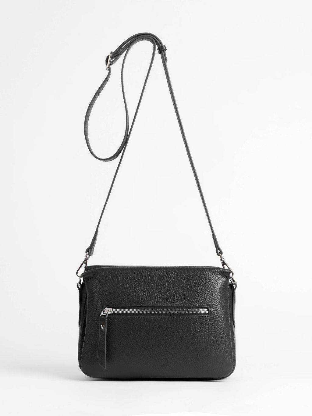 Женская кожаная сумка Richet 3280LN 376 Черный