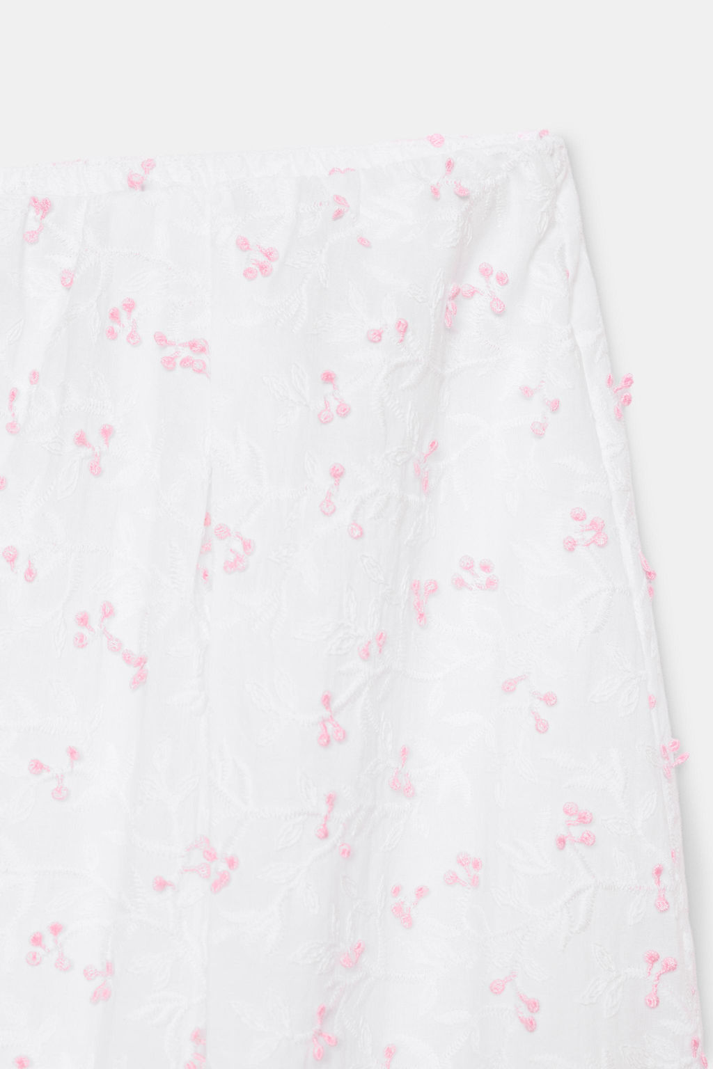 FALDA MIDI CAPA ESTRUCTURA / Rosa / Blanco - Zara фото 9